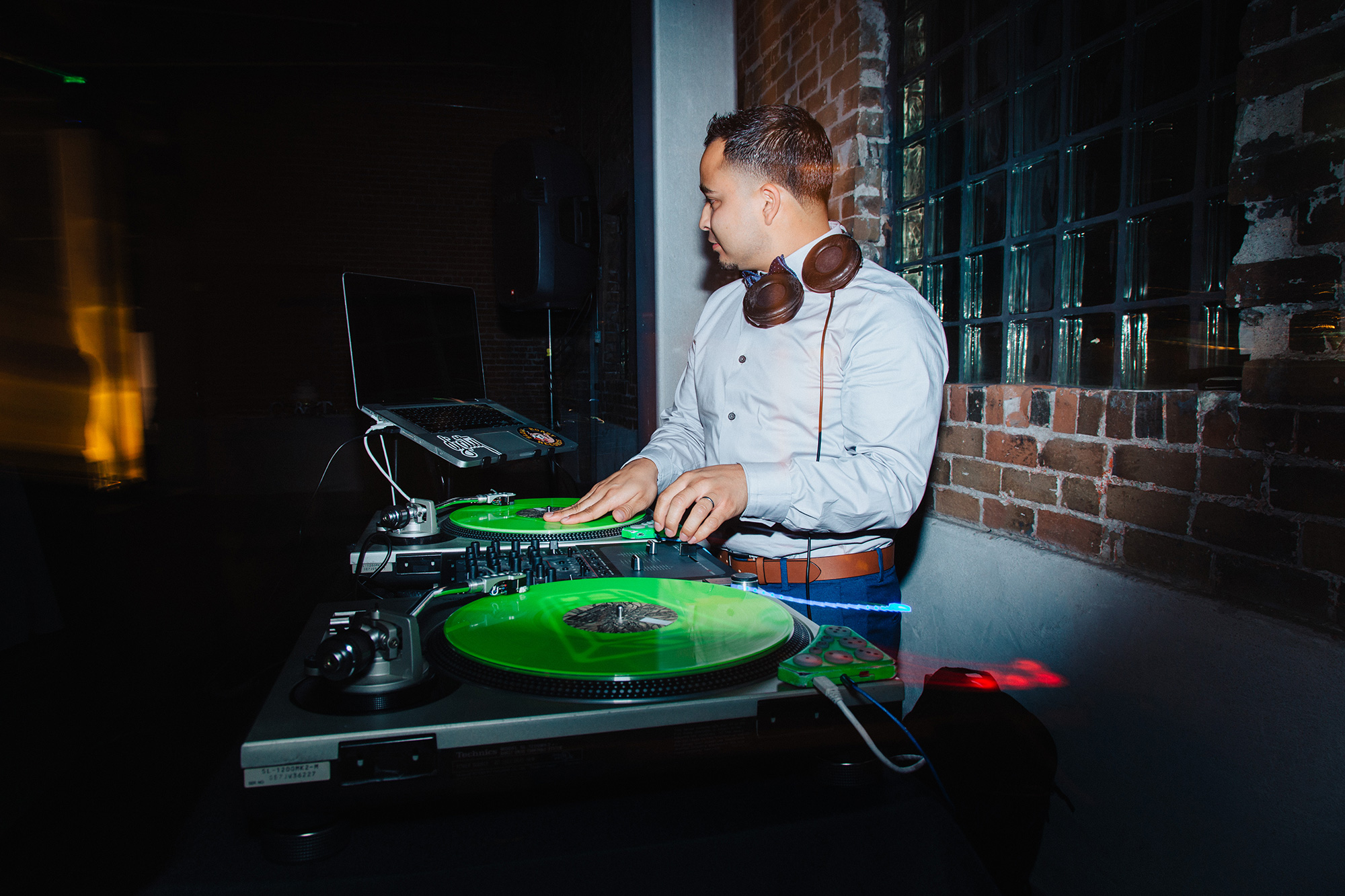 DJ at event in Downtown Phoenix