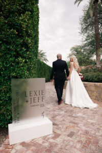 Bride and Groom entrance