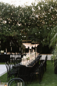 wedding reception decor